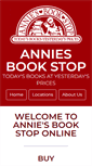 Mobile Screenshot of anniesbooks.com